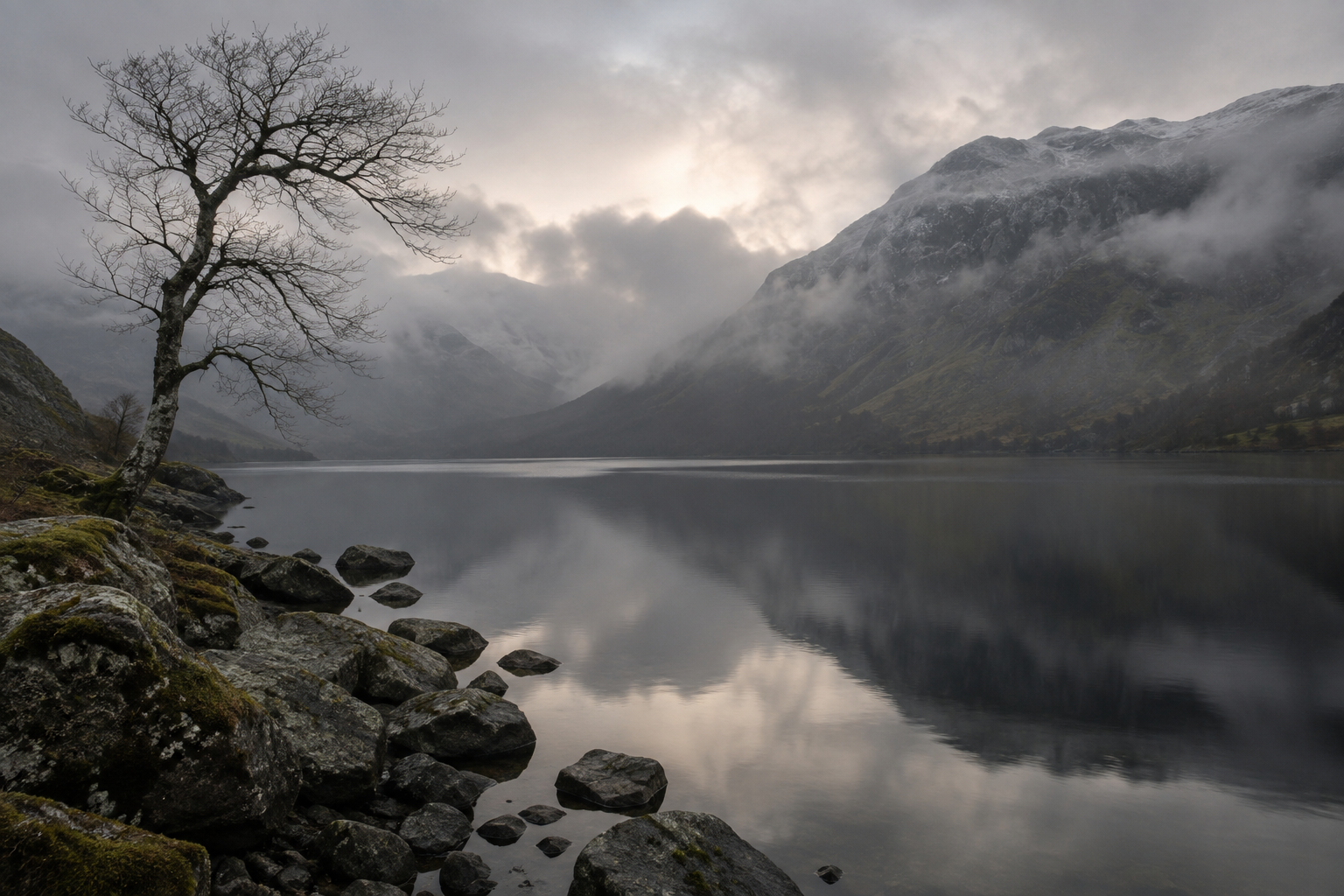 Original lake photograph